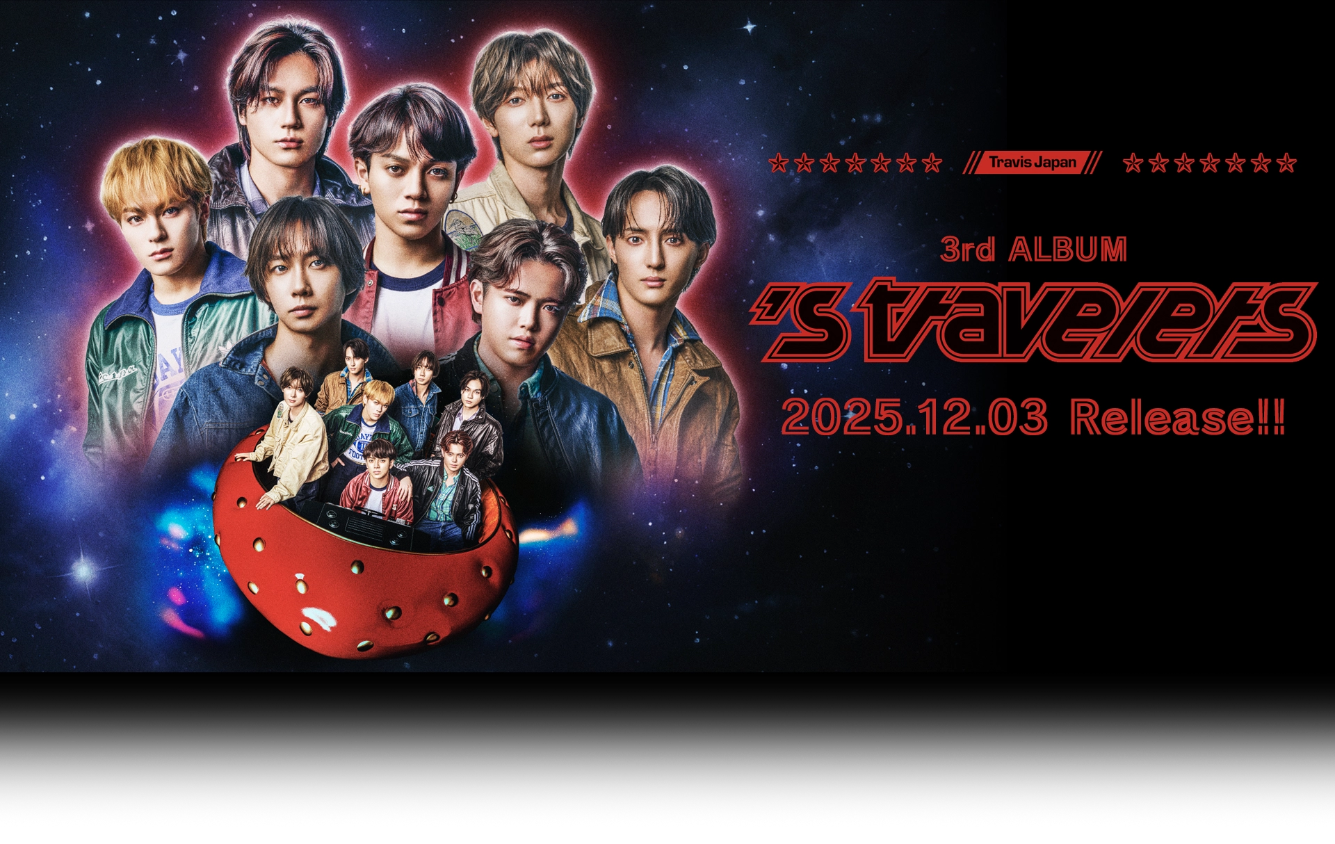 Travis Japan 's travelers 3形態セット Blu-ray Travis Japan